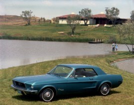 1968 Ford Mustang coupe 